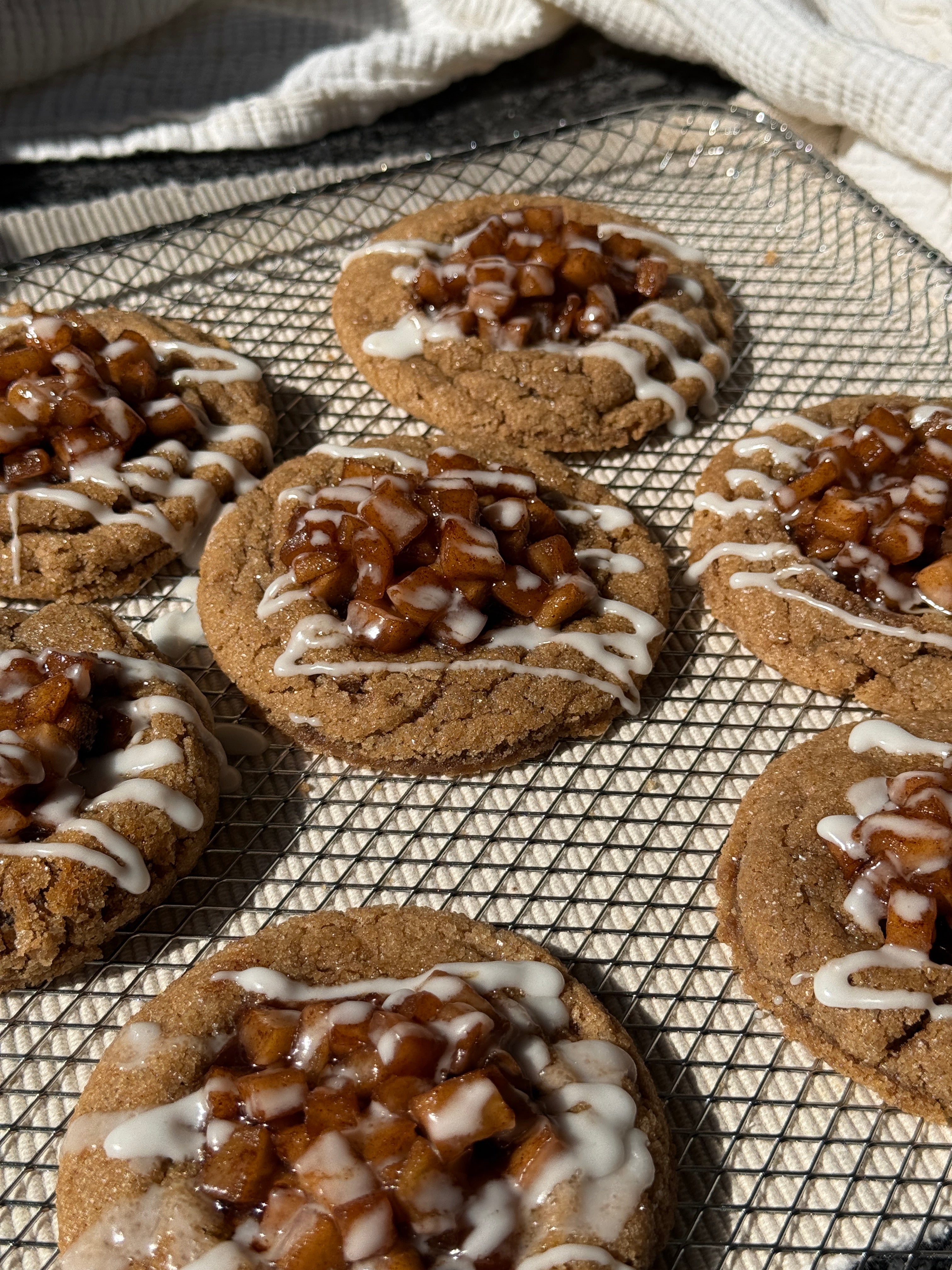 Galletas de pay de manzana