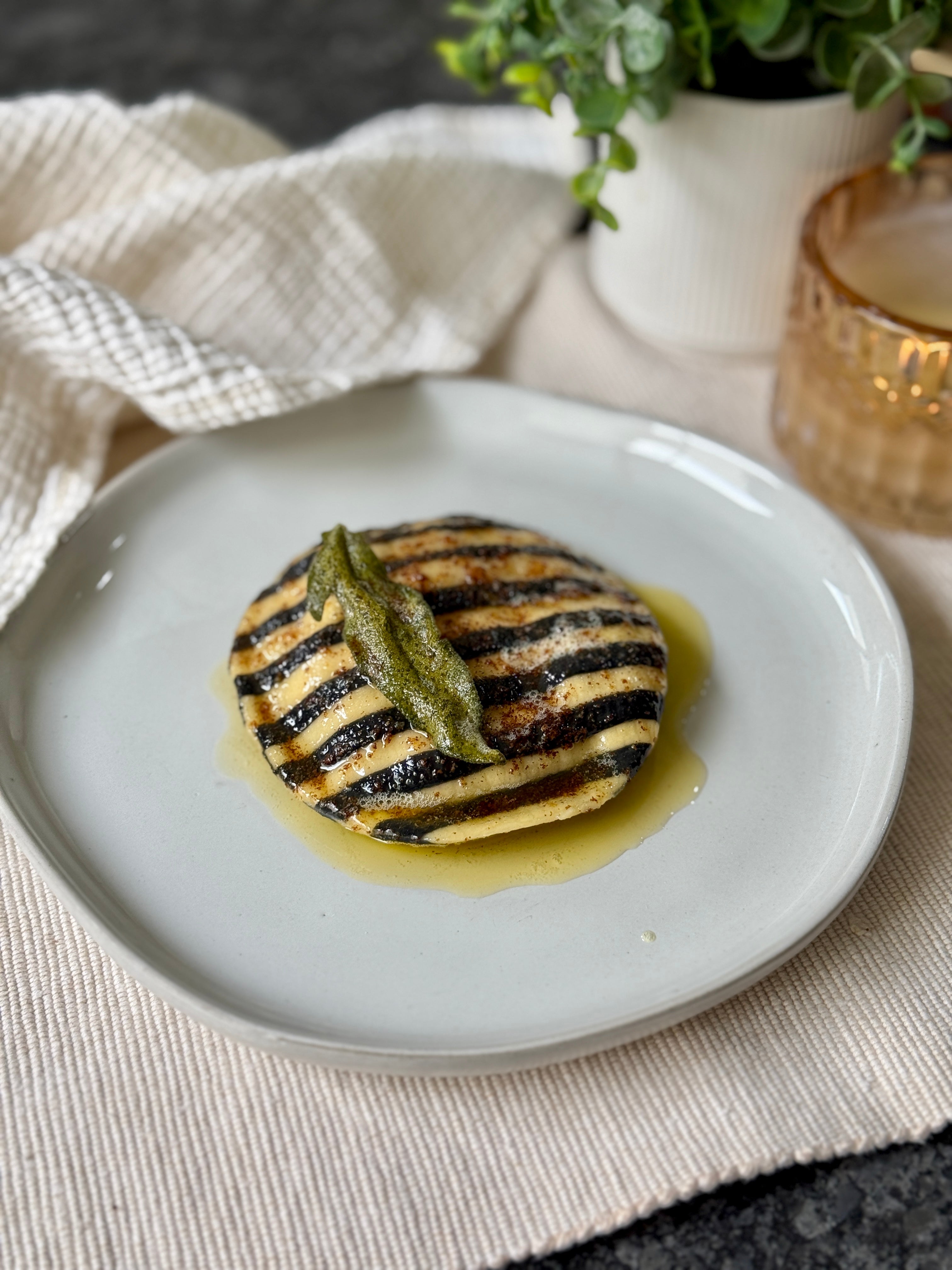 Ravioli con Pesto