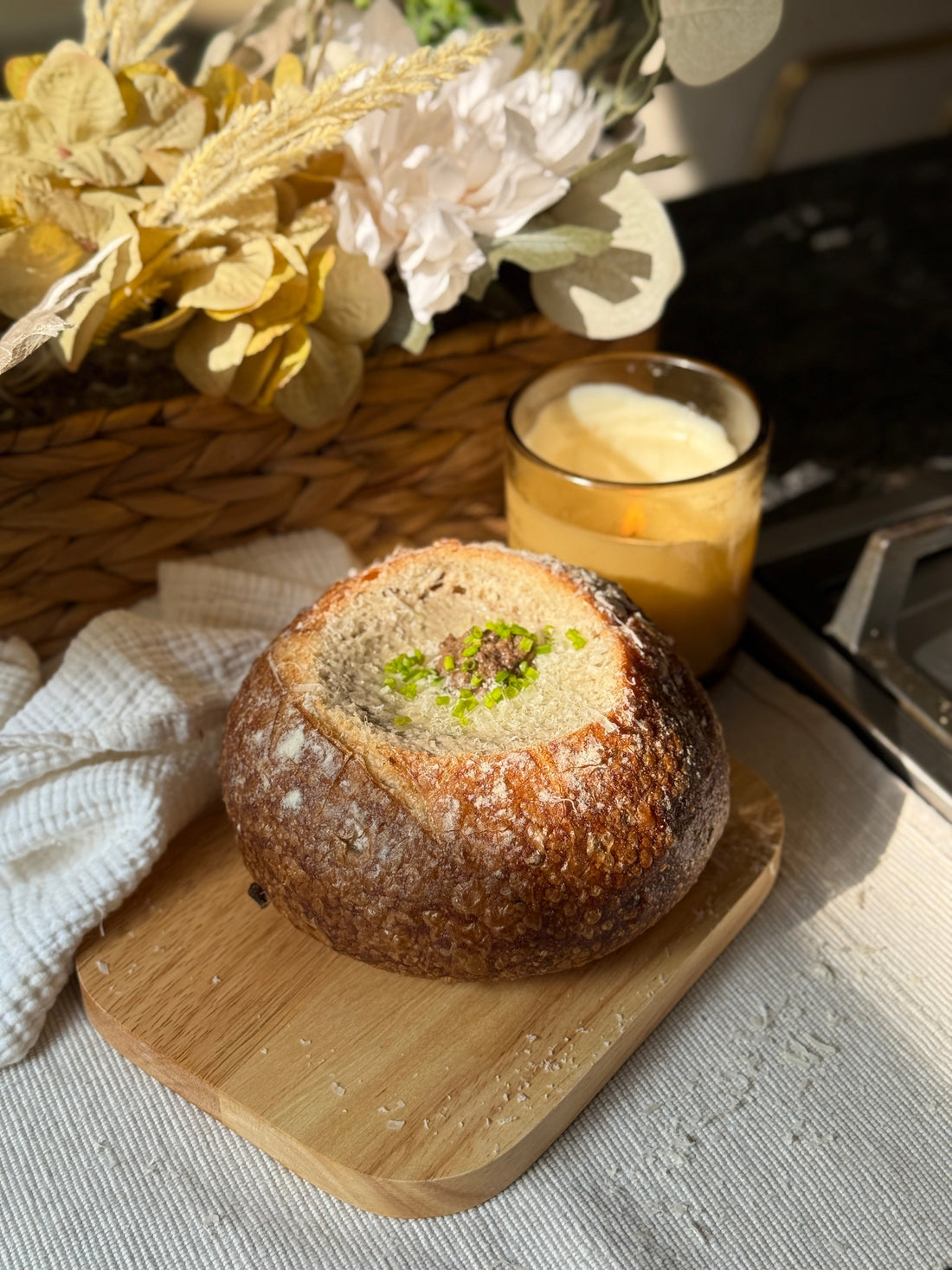 Crema de champiñones