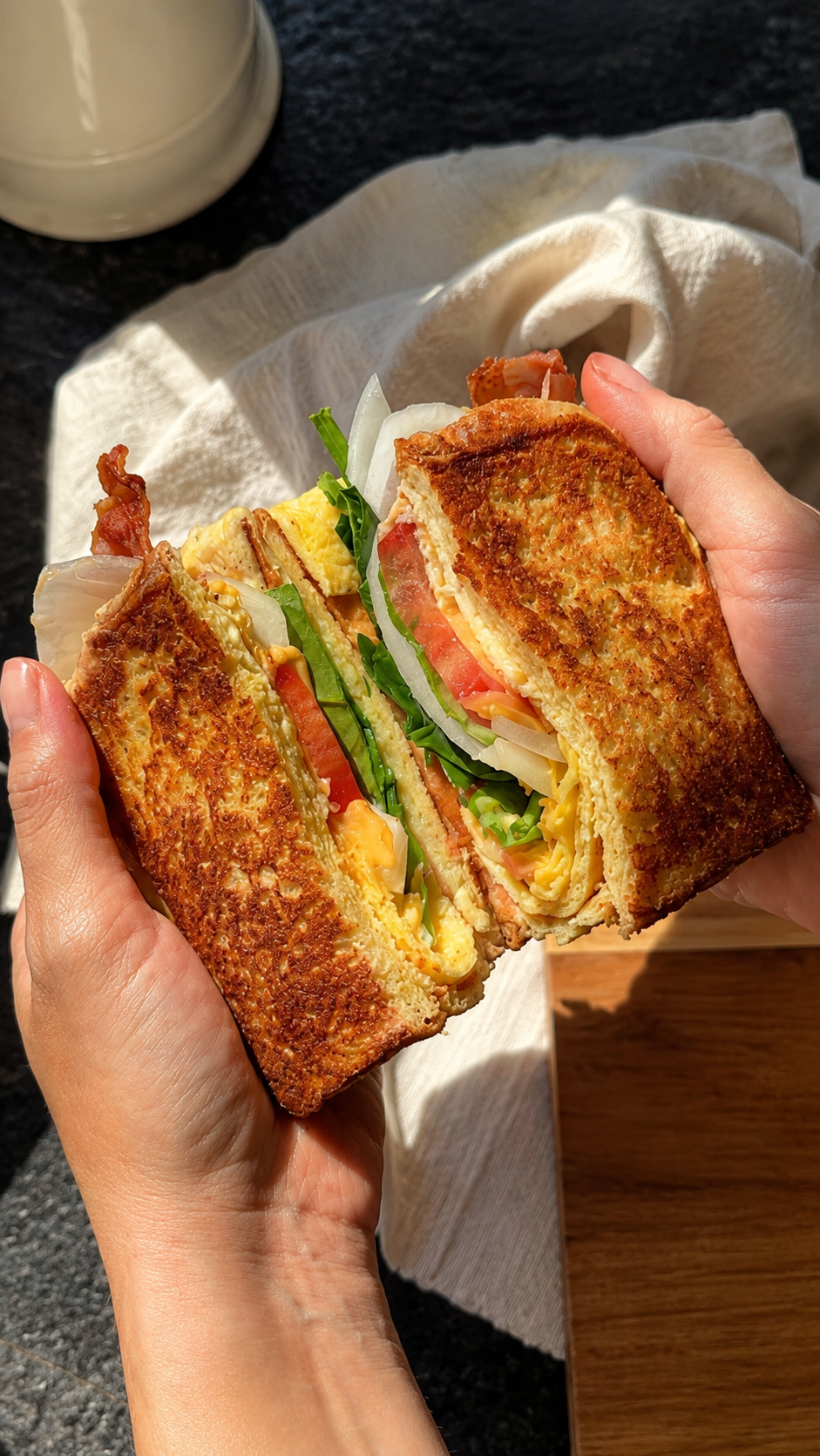 Huevos a huevo #35. Sandwich de huevo