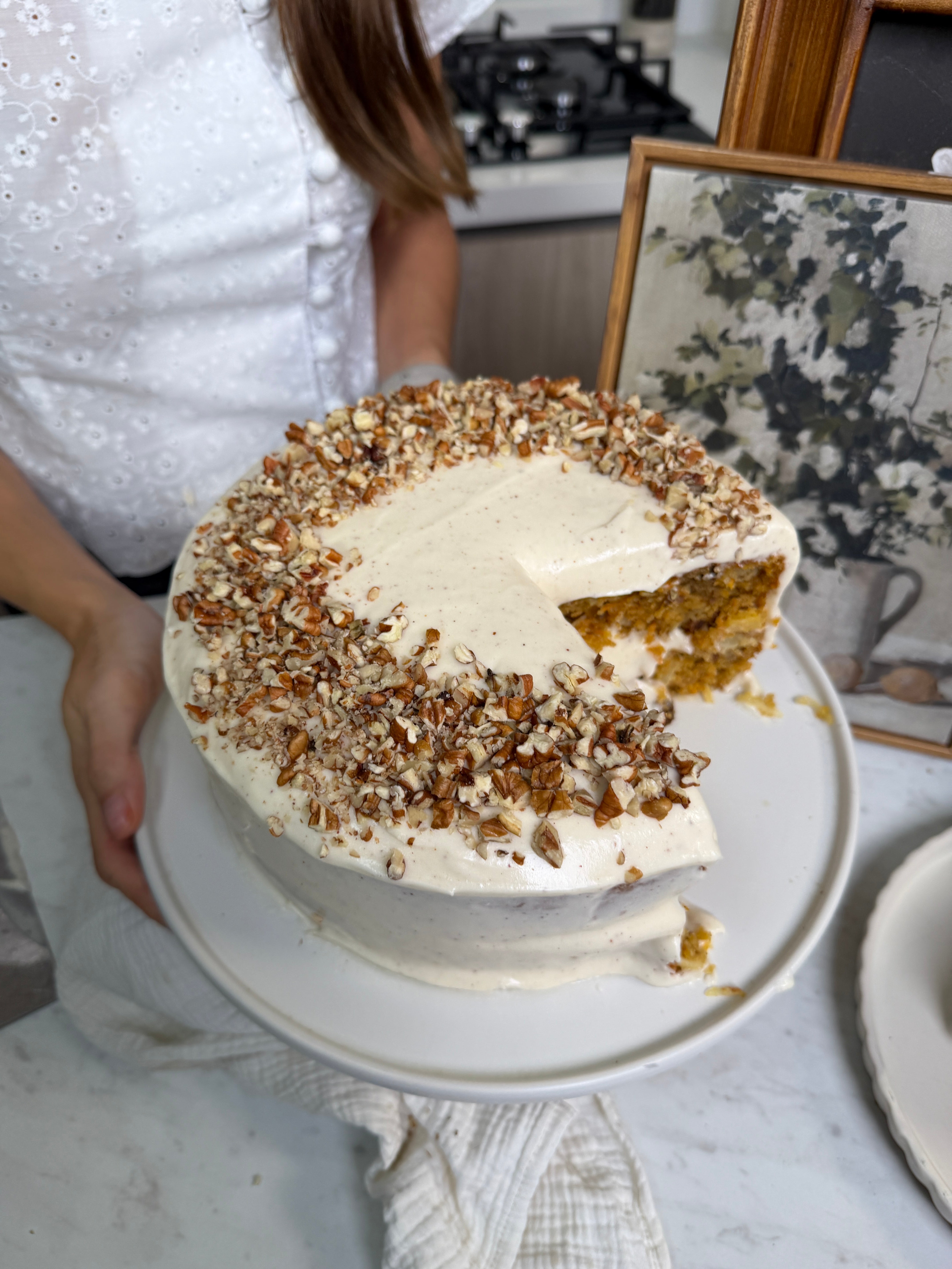 Pastel de zanahoria