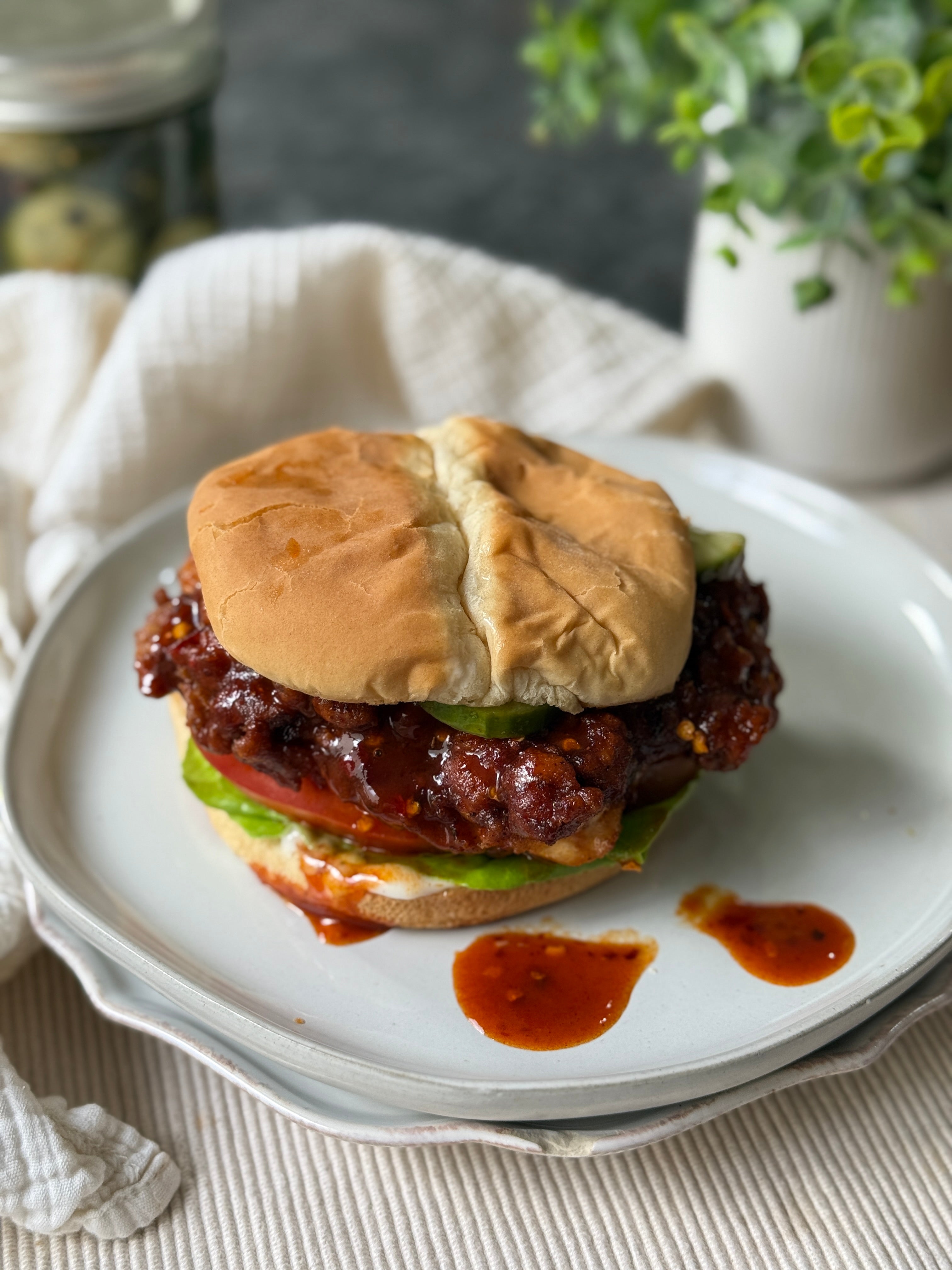 Hamburguesa de pollo