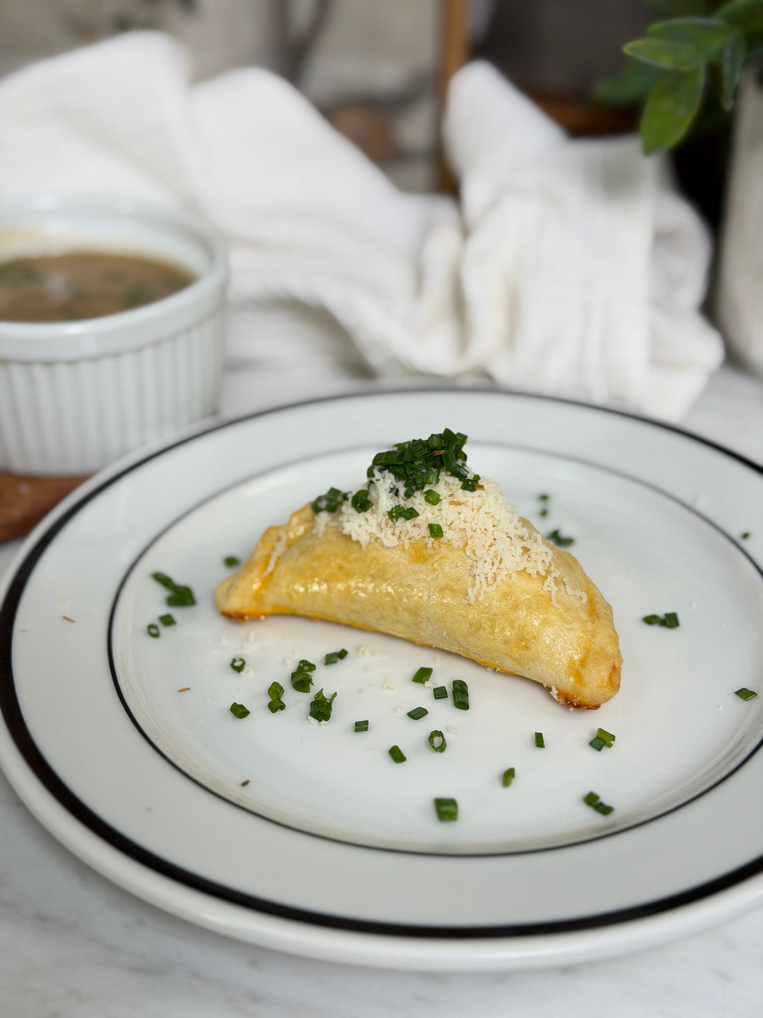 Empanadas de sopa de cebolla