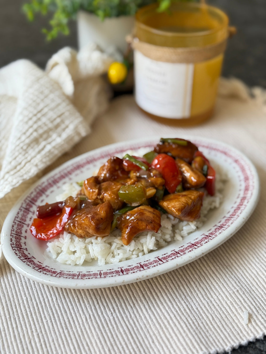 Pollo estilo kung pao