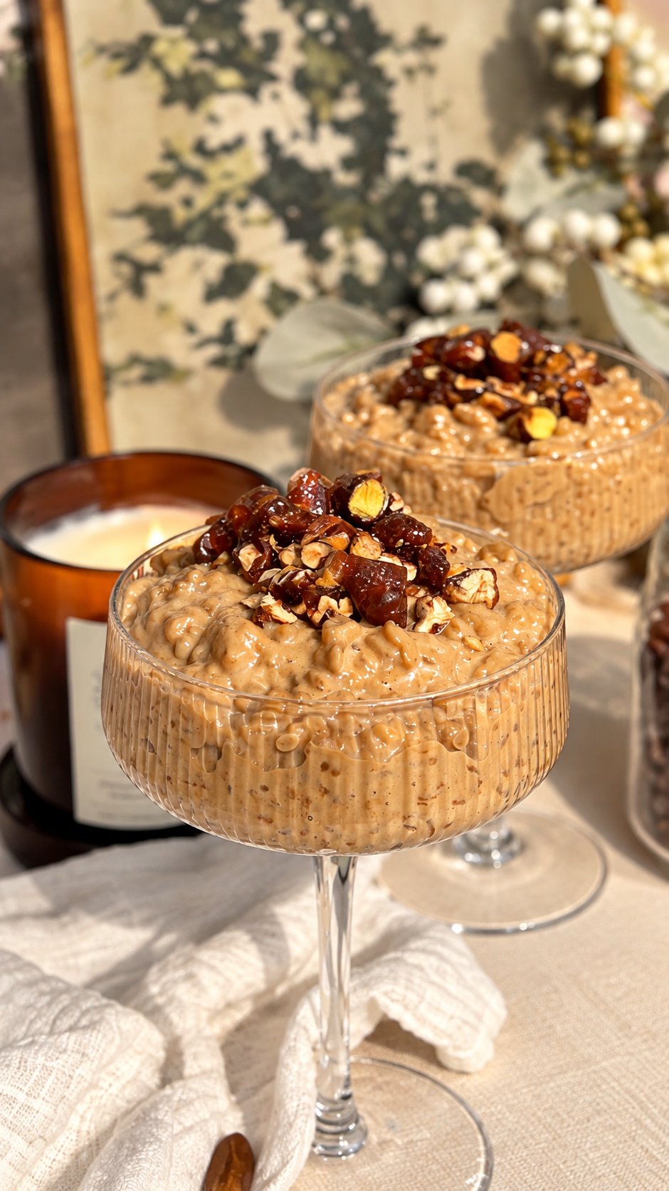 Arroz con leche sabor café de olla