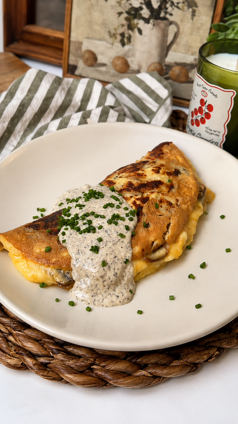 Huevos a huevo #47. Omelette en costra de papa